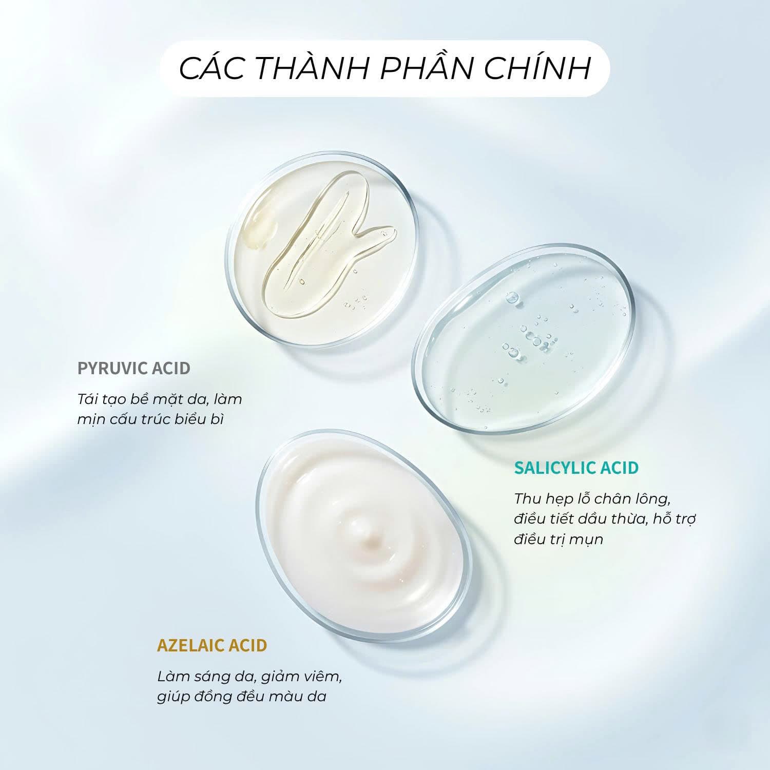 Peel mụn và loại bỏ khuyết điểm