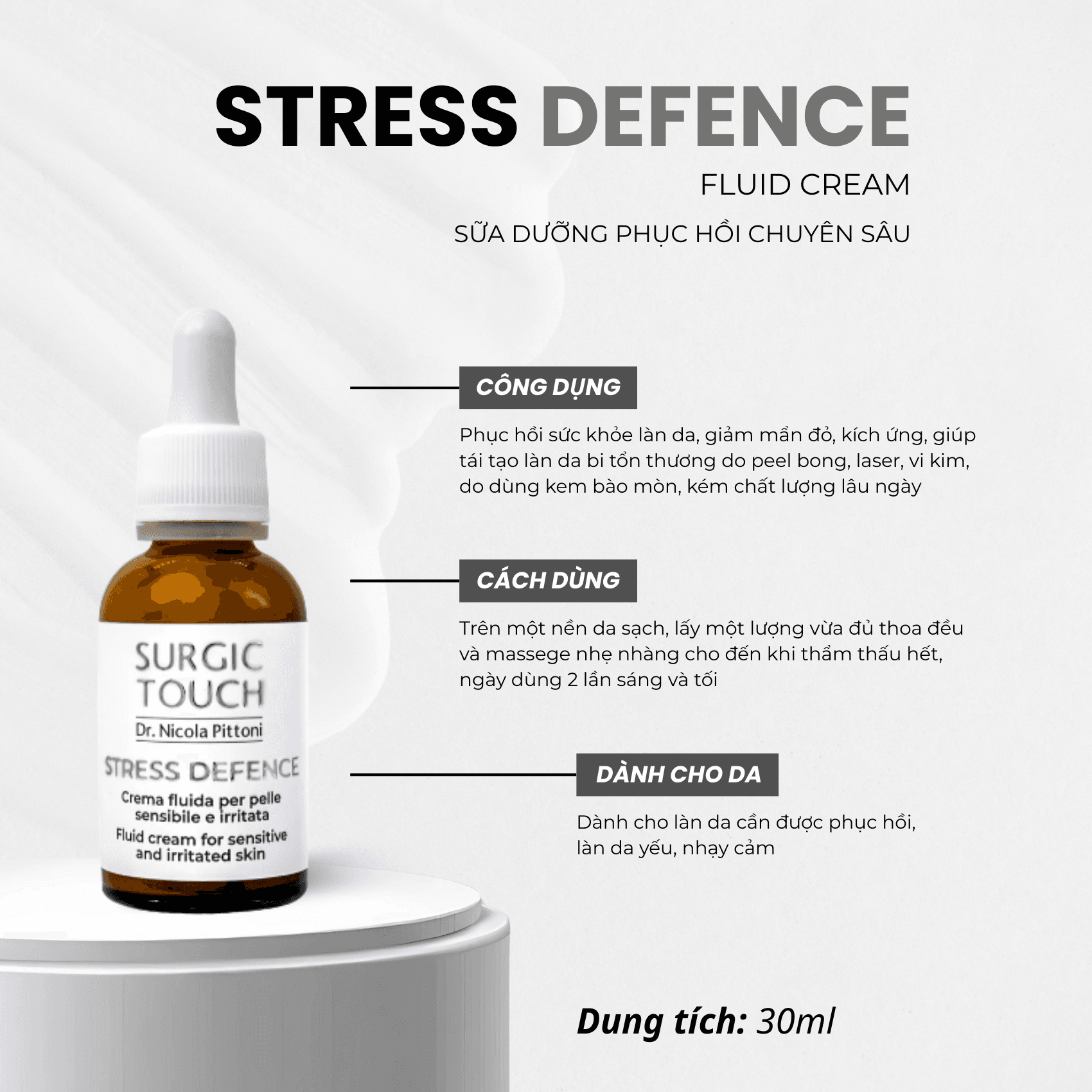 Sữa dưỡng phục hồi chuyên sâu